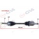 KOMPLE AKS SOL CORSA C-COMBO 1.2-1.4 16V 1.3 CDTI-1.7DTI 00-06 29 DİŞ ABS Lİ 580mm