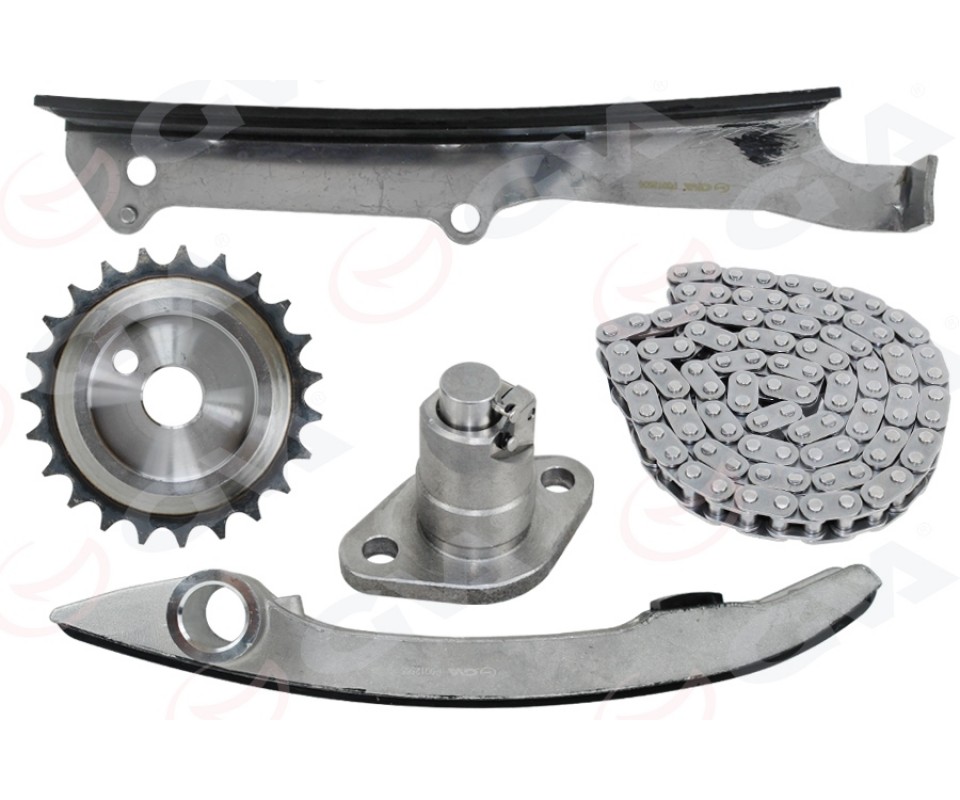 EKSANTRİK ZİNCİR SETİ MITSUBISHI CANTER 2.8L 4M40 FUSO FE511. FE711 01-> tekli zincir