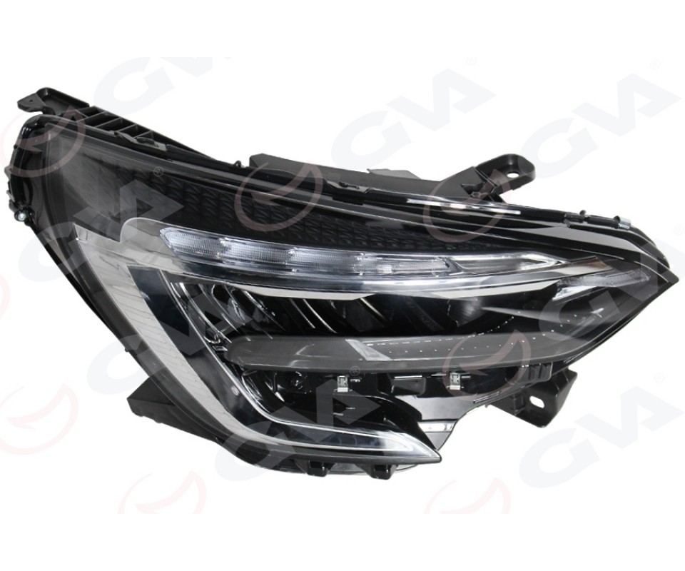 FAR LEDLİ SAĞ MOTORLU RENAULT CLIO V 19>23 SİYAH ÇITALI
