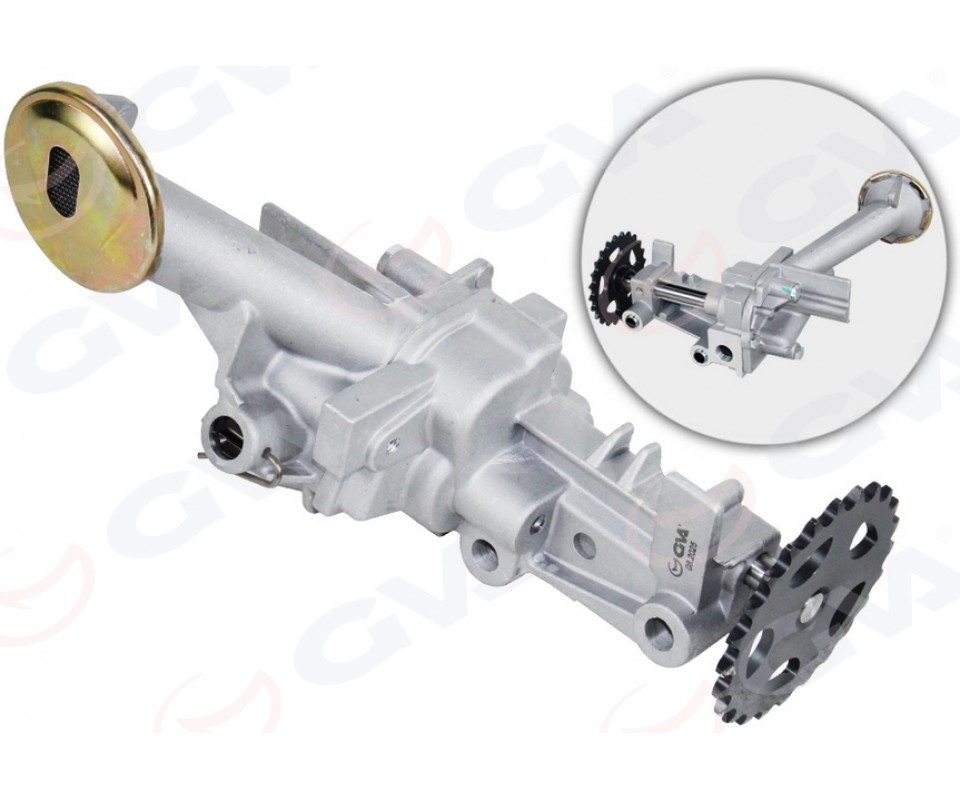 YAĞ POMPASI R19-CLIO-MEGANE I-EXPRESS-KANGOO-TRAFIC-LAGUNA I-MEGANE II-LAGUNA II 1.9D F8Q F9Q 2.0 16V F4R 24 DİŞ