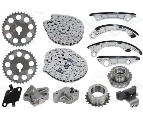 EKSANTRİK ZİNCİR SETİ TOYOTA HILUX REVO 2.4L 2GD-FTV GUN125 GUN135 15-> 14 pcs