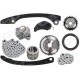 EKSANTRİK ZİNCİR SETİ NISSAN JUKE 1.6L HR16DE 4 enjektörlü F15E 06-> / NOTE 1.6L HR16DE 06-> / QAS HQAI 1.6L HR16DE J10 06-13 10 PARÇA