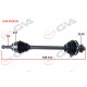 KOMPLE AKS SOL CLIO 2-KANGOO 2 1.5 DCI 02> ABS Lİ 630mm 44DİŞ Kalın Freze