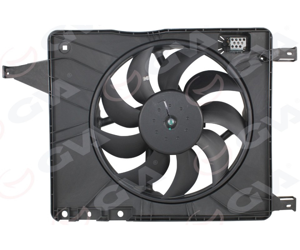 RADYATOR FANI KOMPLE NISSAN QASHQAI J10-JJ10 07>13 1.5dCi 2.0