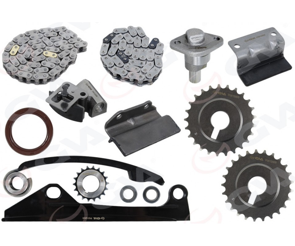 EKSANTRİK ZİNCİR SETİ NISSAN SUNNY 1.4L 1.6L GA14DS GA16DE N14 90-95 / NX COUPE 1.6L GA16DE B13 90-9 3 14 PARÇA
