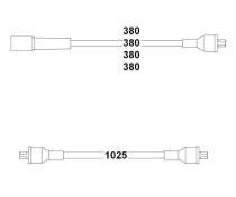 BUJİ KABLOSU BOBİN KABLOSU BUJİ KABLOSU TK R9-R19-BROADWAY 1.4 8V 1.6 8V