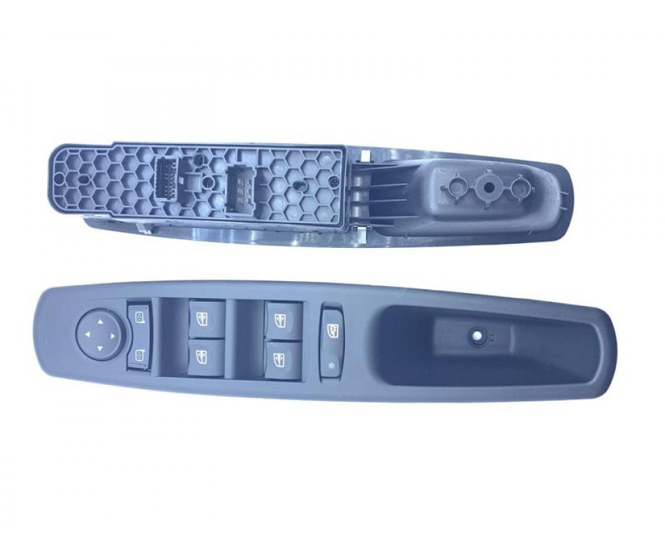 CAM AÇMA ANAHTARI ÖN SOL KOMPLE RENAULT MEGANE III 09> FLUENCE 09> DÖRTLÜ MERKEZİ KİLİT DÜĞMELİ AYNA AYARLI