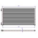 KLİMA RADYATÖRÜ KONDENSER FIAT DOBLO 01>IDEA 04>PUNTO 03> LANCIA YPSILON 06>11 1.2 1.3JTD 1.4 1.9JTD