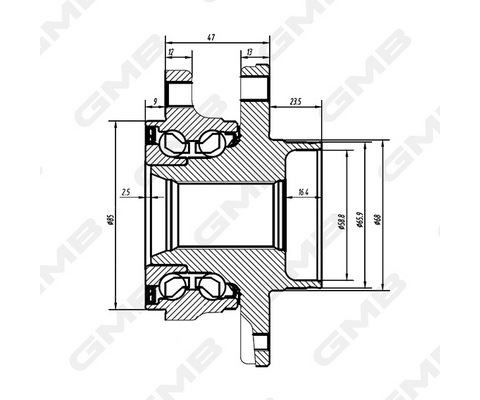 ON TEKER PORYASI KIT RENAULT MEGANE IV 15> SCENIC IV 15> TALISMAN 15> NISSAN QASHQAI II 13> ABS SE NSÖRLÜ