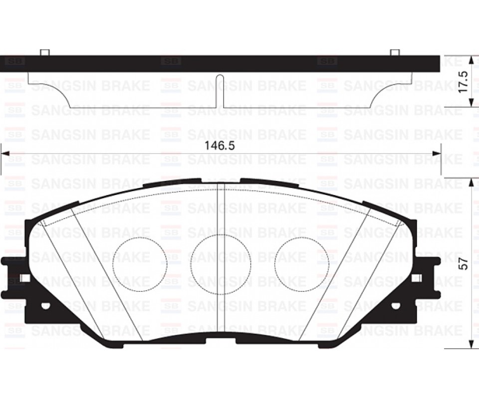ÖN FREN BALATA TOYOTA RAV4 2.0L 1AZ-FE ACA30 06-12