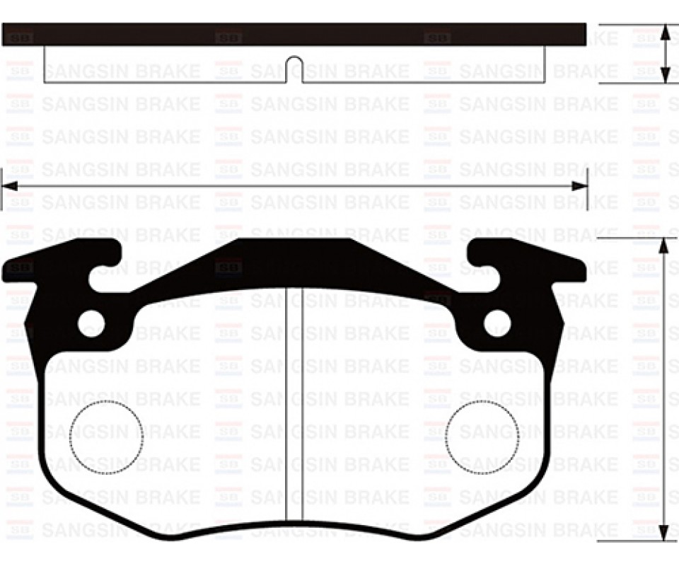 ARKA FREN BALATASI PEUGEOT P106 96>04 P205 87>98 P206 00>09 P306 97>01 P309 89>93 CITROEN SAXO 96>04 XSARA 97>05 ZX 92>97 RENAULT R9-R19- MGN I-CLIO I-II İNCE TİP