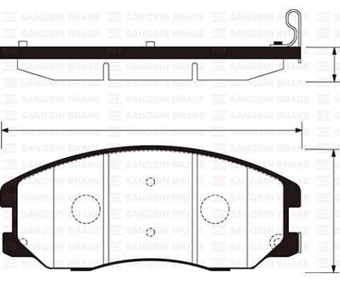 ÖN FREN BALATA CHEVROLET CAPTIVA 2.0L 2.4L 06->
