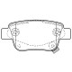 ARKA FREN BALATA TOYOTA AVENSIS 1.6L 3ZZFE VVTi ZZT250 03-08 / 2.0L 1AZ-FE 1AZFSE AZT250 03-08
