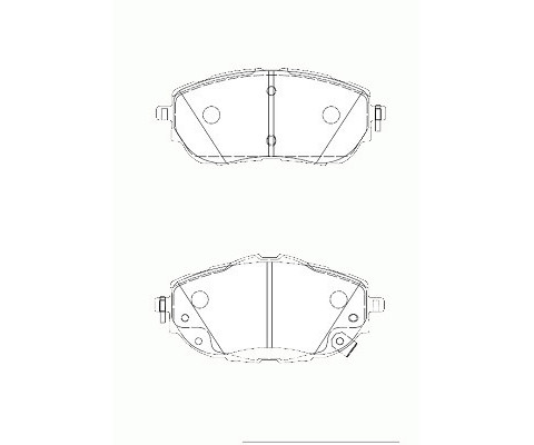 ÖN FREN BALATA TOYOTA AURIS COROLLA 1.33L 1.6L 1NR-FE 1ZR-FAE NRE180 ZRE181 ZRE185 12-> / 1.4L 1ND-FTV NDE180 12->
