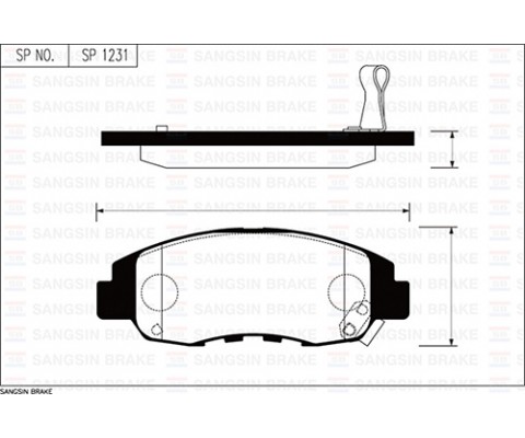 ÖN FREN BALATA HONDA ACCORD 2.0L F20A F20B CB CD kasa 90-95