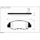 ÖN FREN BALATA HONDA ACCORD 2.0L F20A F20B CB CD kasa 90-95