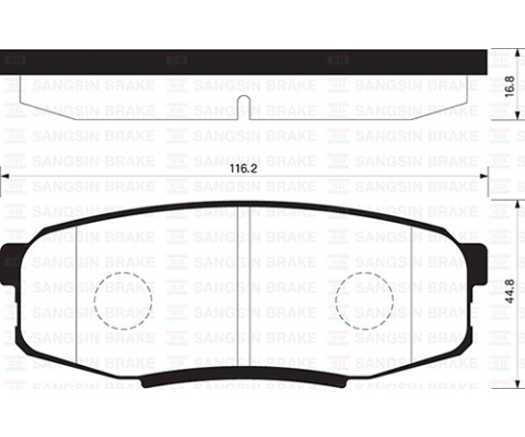 ARKA FREN BALATA TOYOTA LANDCRUISER 4.5L 1VD-FTV VDJ200 dizel D4-D 08-> 4.6L 2UZ-FE UZJ200 V8 08->