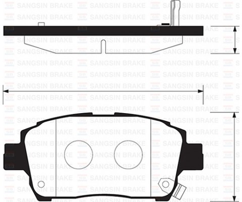 ÖN FREN BALATA TOYOTA YARIS 1.3L 2NZ-FE NCP10 japon üretim 99-02 / 1.0L 1SZFE SCP10 Arkalar disk ti pi ise 03-05 abs li araçlar için