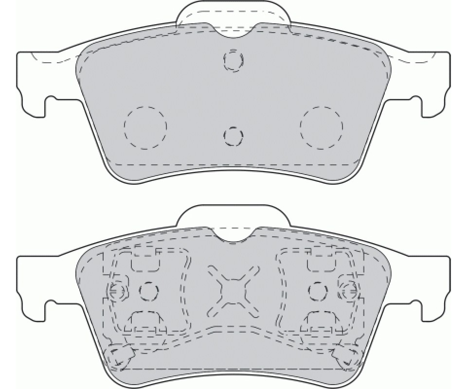 ARKA BALATA RENAULT LAGUNA II 01>07 MEGANE II 02>08 LATITUDE 11> VECTRA C 03>FOCUS II 05>CONNECT 06> CMAX 06> PRIMERA 02>