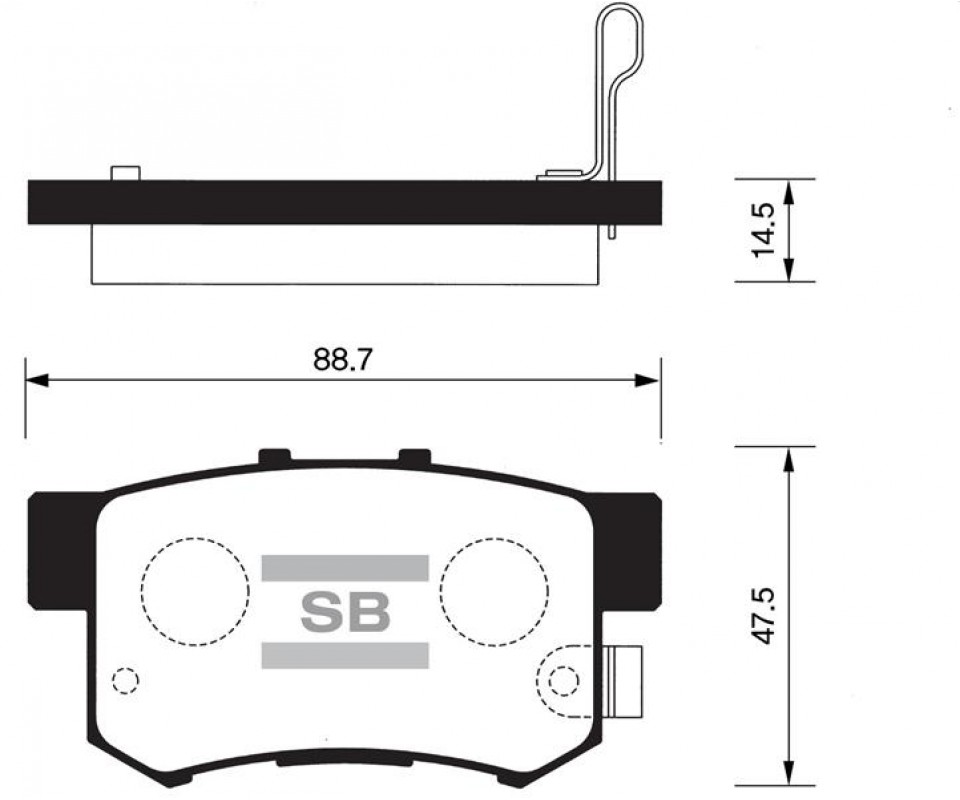 ÖN BALATA IMPREZA 2.0 WRX TURBO 12.02 > 2.0 WRX TURBO KOMBI 2.0 TURBO 00 > GDB3307-GDB3131