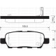 ARKA FREN BALATA NISSAN X-TRAIL 2.0L QR20 T30 01-07
