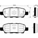 ARKA FREN BALATA NISSAN QASHQAI 1.6L 2.0L HR16 HR20 J10 06-10 / JUKE 1.5L Dci F15 10-> 1.6L HR16DE F15 10-> / MURANO 3.5L Z51 DCi 08-> / X-TRAIL 2.0L M9R MR20DE T31 07-13
