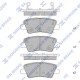 ARKA FREN BALATA HYUNDAI ELANTRA 1.6L D4FB G4FG 6 vites 16-> / i20 1.1L 1.2L 1.4L 15-> / KIA SPORTAG E 1.6L G4FJ 7 vites 15-> ÜSTTEN DELİKLİ TİP