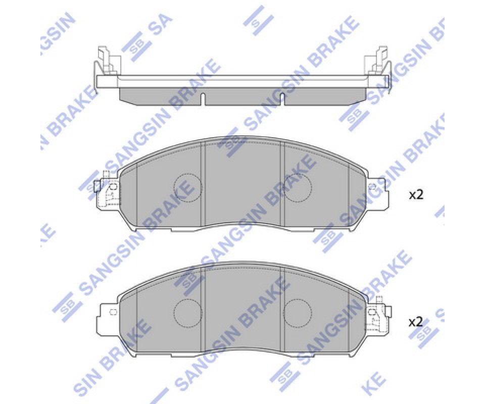 ÖN FREN BALATA NISSAN NAVARA 2.3L YS23 D23 16->