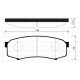 ARKA FREN BALATA MITSUBISHI PAJERO 3.2L V98W DI-D 07-> / TOYOTA LAND CRUISER 4.2L 1HZ HZJ80 90-97 / LAND CRUISER PRADO 3.0L 1KD-FTV 1KZ-TE KZJ90 KDJ120 D-4D 96-09