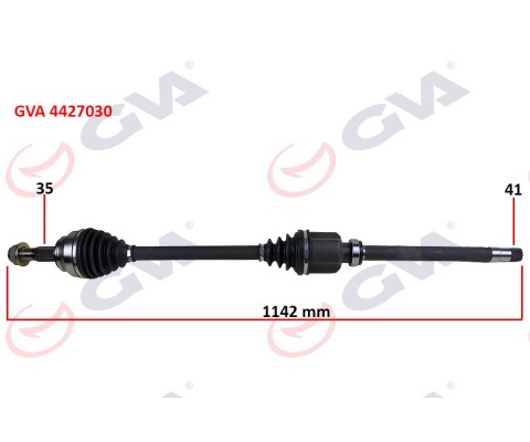 KOMPLE AKS SAĞ DUCATO-BOXER-JUMPER 2.2 MJTD-2.3 MJTD 06- 1142mm