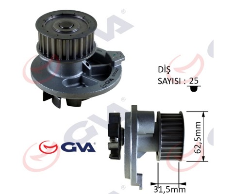 DEVİRDAİM VECTRA B-A-ASTRA G 02-05 -ASTRA H 04 -OMEGA B-ZAFIRA-CAPTIVA-LACETTI 2.0 X20XEV