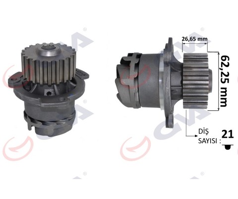 DEVİRDAİM LADA SAMARA 88-99 BA 2108 VEGA 1.5-1.5 16V-16 95-12