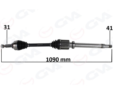 ON AKS KOMPLE SAĞ TOURNEO CUSTOM 2.2 TDCİ-2.0TDCİ 155HP KISA ŞASE 12