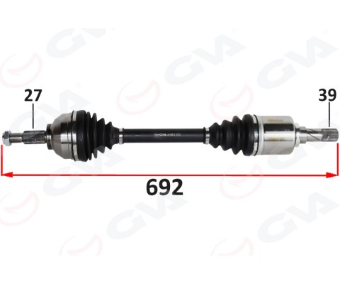 ÖN AKS SOL RENAULT TRAFIC II 2.0 DCI 01-14 -VIVARO X83 2.0 CDTI 15-