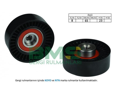 ALTERNATÖR GERGİ RULMANI DOBLO-BRAVO II-LINEA-PALIO-PANDA-ALBEA-UNO-ALFA MITO 1.2-1.4