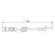 BALATA FISI MERCEDES SPRINTER B901>B904 . VW LT 28-35-46