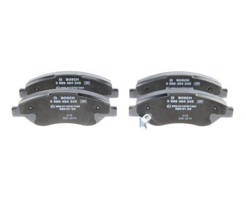ÖN FREN BALATASI CORSA D 1.7 CDTI 06>14 CORSA D 1.4 06>14 278mm