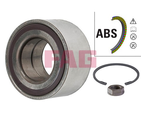 ÖN TEKER RULMANI VIVARO C ZAFIRA LIFE 19 EXPERT 07 JUMPY 16 SCUDO 07 PROACE VERSO 16 86x44x45