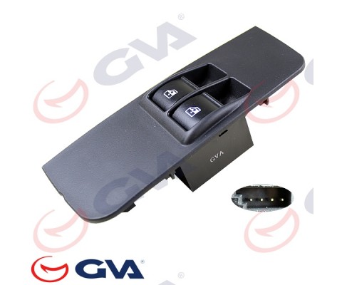 CAM AÇMA ANAHTARI FIAT LINEA ACTIVE SOL ÇİFTLİ-ÇERÇEVELİ - SÜRÜCÜ