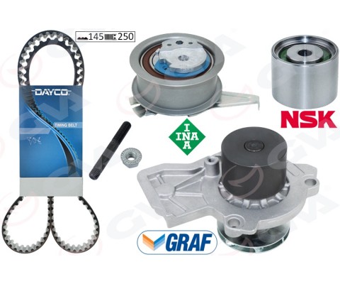 DEVİRDAİMLİ EKSANTRİK GERGİ KİTİ POLO-FABIA 14 IBIZA IV 15 A1 14 CUSA-CUSB-CYZA-CYZB