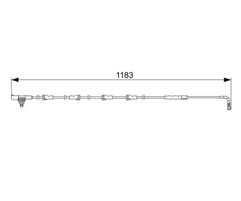 BALATA FISI ARKA LAND ROVER DISCOVERY III-IV L319 RANGE ROVER SPORT I L320