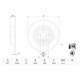 FREN DISKI ARKA LAND ROVER RANGE ROVER EVOQUE L538 11>19