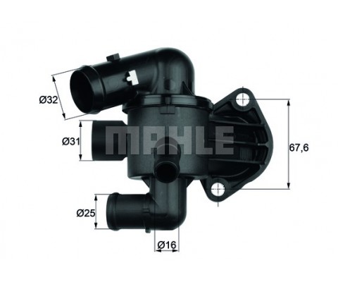 TERMOSTAT KOMPLE PASSAT-SCIROCCO 09 2.0 TDI 87C