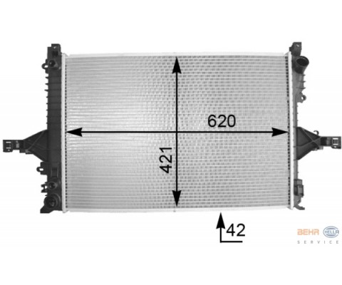 RADYATÖR VOLVO S60 01 10 S80 98-06 V70 00 07 XC70 00 07