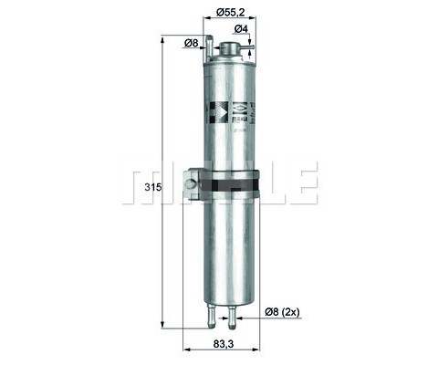 YAKIT FILTRESI BMW N62 M54 E65 03 08