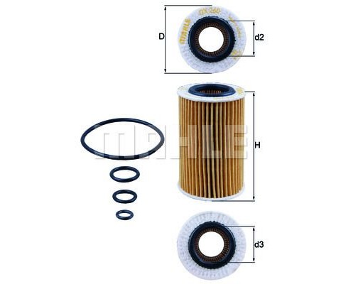 YAG FILTRESI MERCEDES SLK-CLASS M113 R171 55 AMG 04 11