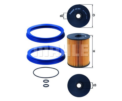 YAKIT FILTRESI MINI N12 N14 N16 N18 R56 R57 R58 R59