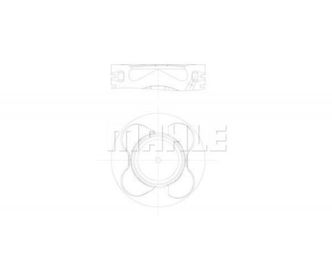 PISTON SEGMAN 84.5mm 0.50mm BMW M57 N2 E53 E60 E90 E65 E83 E70 E71 E72