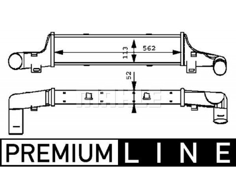 TURBOSARJ RADYATORU MERCEDES E-CLASS W210 S210