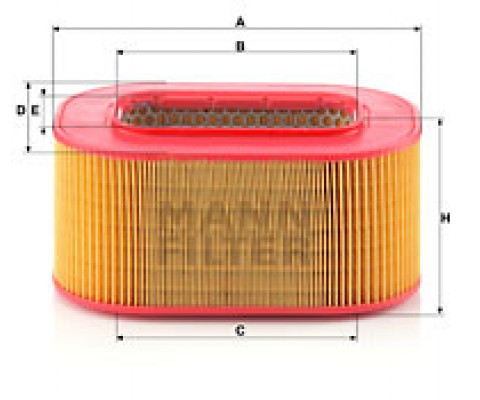 HAVA FILTRESI MERCEDES OM603 W124 S124